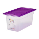 Cambro Safetrak IML Polypropylene Food Storage Container 1/3 GN 150mm