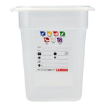 Cambro Safetrak IML Polypropylene Food Storage Container 1/3 GN 200mm