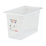 Cambro Safetrak IML Polypropylene Food Storage Container 1/3 GN 200mm