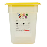 Cambro Safetrak IML Polypropylene Food Storage Container 1/3 GN 200mm