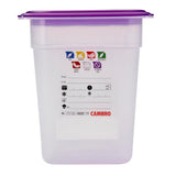 Cambro Safetrak IML Polypropylene Food Storage Container 1/3 GN 200mm