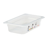 Cambro Safetrak IML Polypropylene Food Storage Container 1/4 GN 65mm