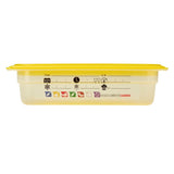 Cambro Safetrak IML Polypropylene Food Storage Container 1/4 GN 65mm