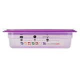 Cambro Safetrak IML Polypropylene Food Storage Container 1/4 GN 65mm