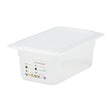 Cambro Safetrak IML Polypropylene Food Storage Container 1/4 GN 100mm