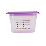 Cambro Safetrak IML Polypropylene Food Storage Container 1/4 GN 100mm