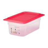 Cambro Safetrak IML Polypropylene Food Storage Container 1/4 GN 100mm