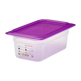 Cambro Safetrak IML Polypropylene Food Storage Container 1/4 GN 100mm