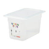 Cambro Safetrak IML Polypropylene Food Storage Container 1/4 GN 150mm