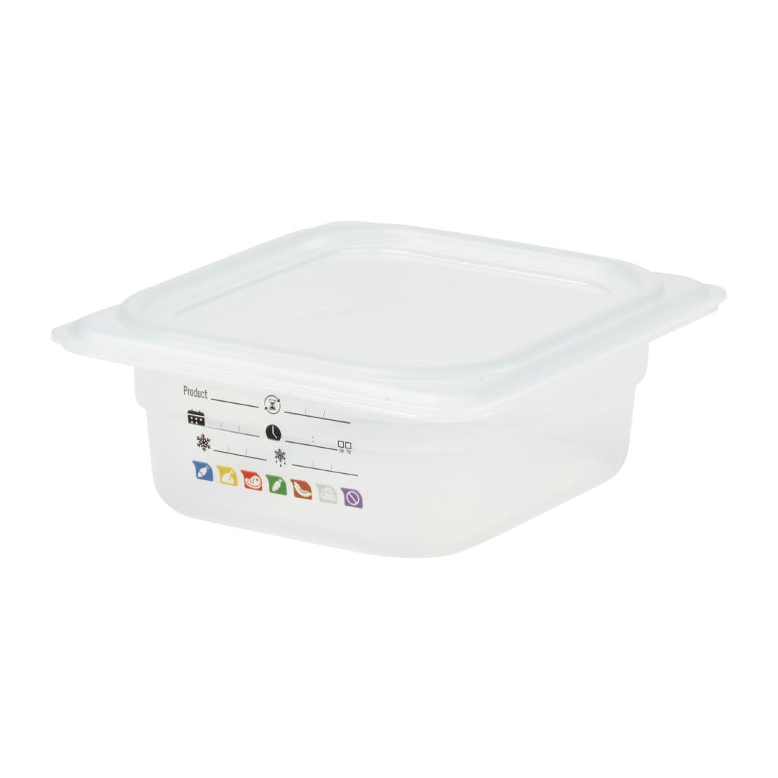 Cambro Safetrak IML Polypropylene Food Storage Container 1/6 GN 65mm