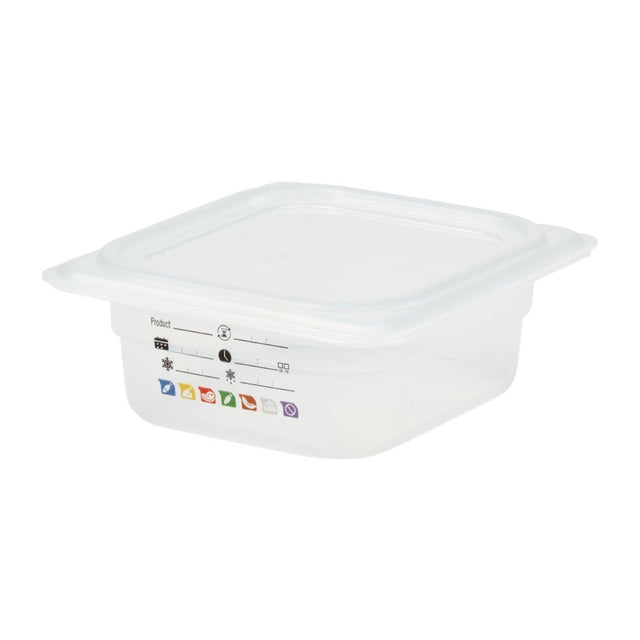 Cambro Safetrak IML Polypropylene Food Storage Container 1/6 GN 65mm