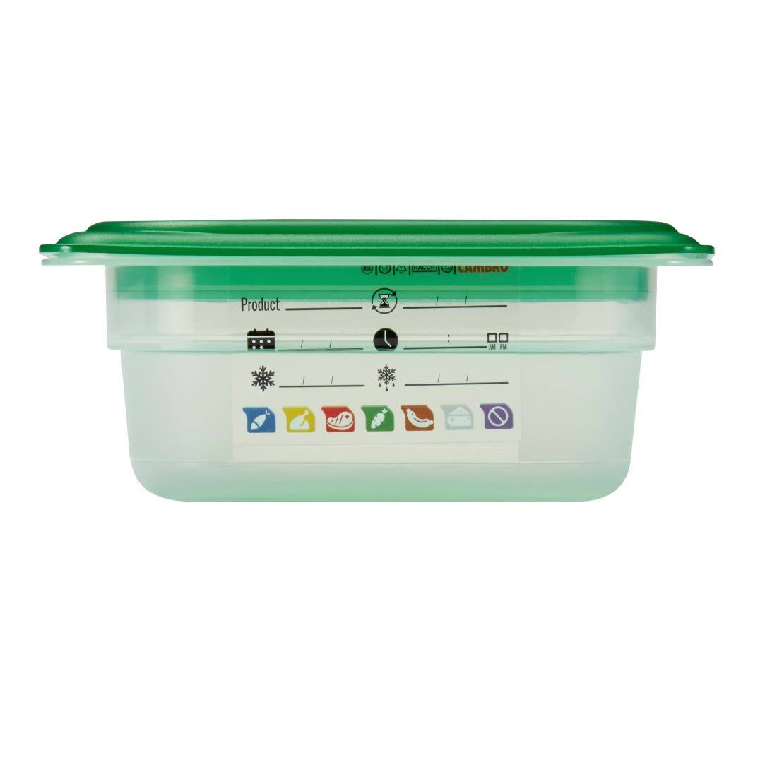 Cambro Safetrak IML Polypropylene Food Storage Container 1/6 GN 65mm