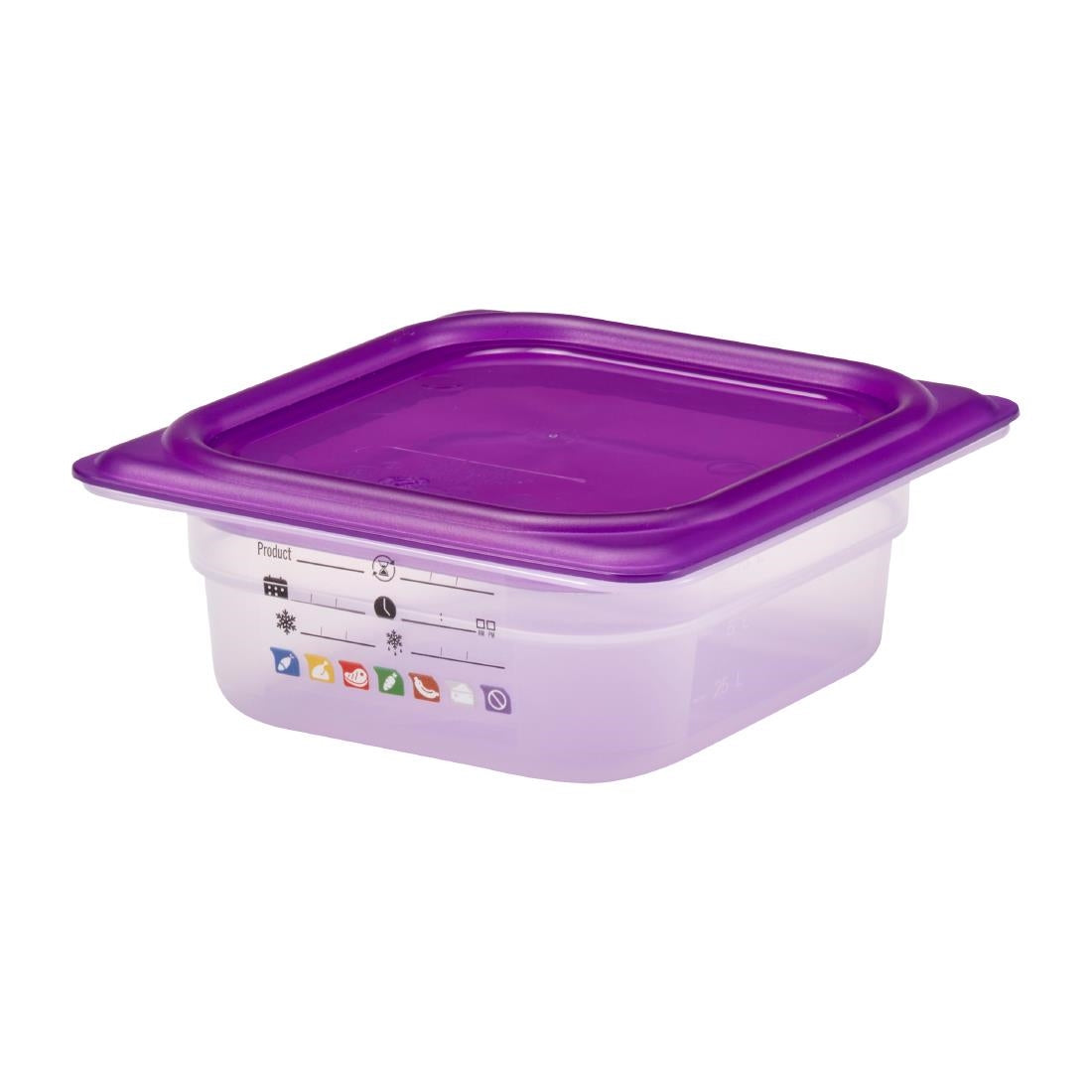 Cambro Safetrak IML Polypropylene Food Storage Container 1/6 GN 65mm