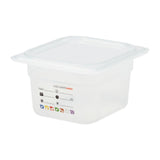 Cambro Safetrak IML Polypropylene Food Storage Container 1/6 GN 100mm