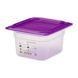 Cambro Safetrak IML Polypropylene Food Storage Container 1/6 GN 100mm