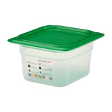 Cambro Safetrak IML Polypropylene Food Storage Container 1/6 GN 100mm