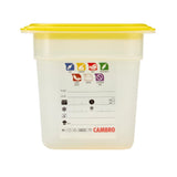 Cambro Safetrak IML Polypropylene Food Storage Container 1/6 GN 150mm