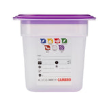 Cambro Safetrak IML Polypropylene Food Storage Container 1/6 GN 150mm
