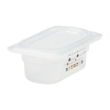 Cambro Safetrak IML Polypropylene Food Storage Container 1/9 GN 65mm