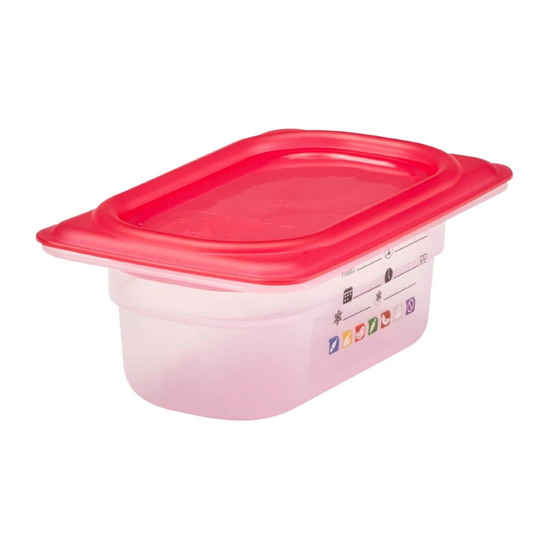 Cambro Safetrak IML Polypropylene Food Storage Container 1/9 GN 65mm