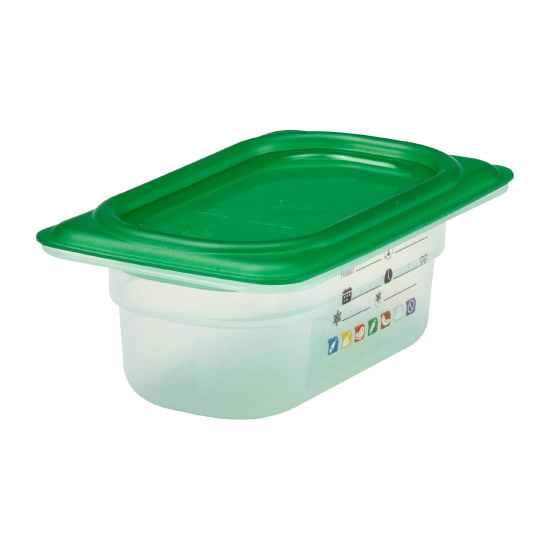 Cambro Safetrak IML Polypropylene Food Storage Container 1/9 GN 65mm