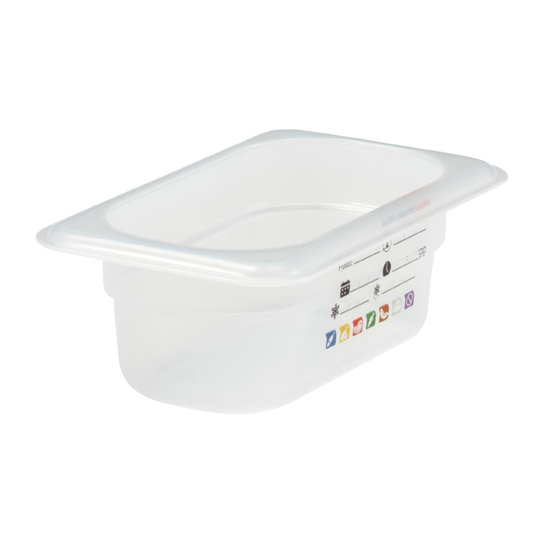 Cambro Safetrak IML Polypropylene Food Storage Container 1/9 GN 65mm