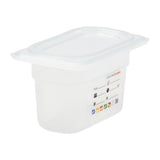 Cambro Safetrak IML Polypropylene Food Storage Container 1/9 GN 100mm