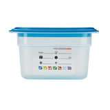 Cambro Safetrak IML Polypropylene Food Storage Container 1/9 GN 100mm