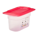 Cambro Safetrak IML Polypropylene Food Storage Container 1/9 GN 100mm