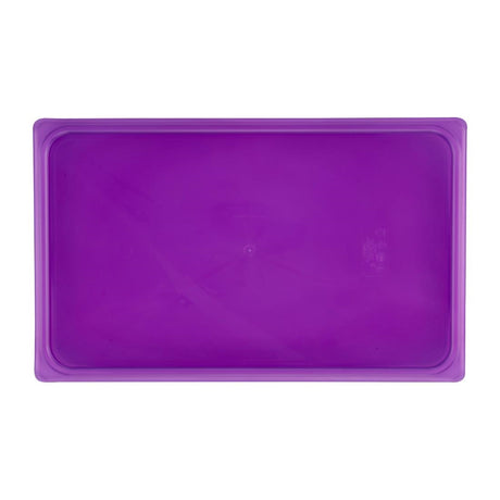 Cambro Safetrak IML Polypropylene Seal Lid Purple 1/1 GN