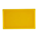 Cambro Safetrak IML Polypropylene Seal Lid Yellow 1/1 GN