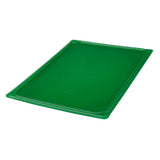 Cambro Safetrak IML Polypropylene Seal Lid Green 1/1 GN