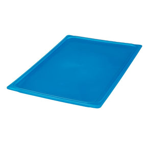 Cambro Safetrak IML Polypropylene Seal Lid Blue 1/1 GN