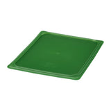Cambro Safetrak IML Polypropylene Seal Lid Green 1/2 GN