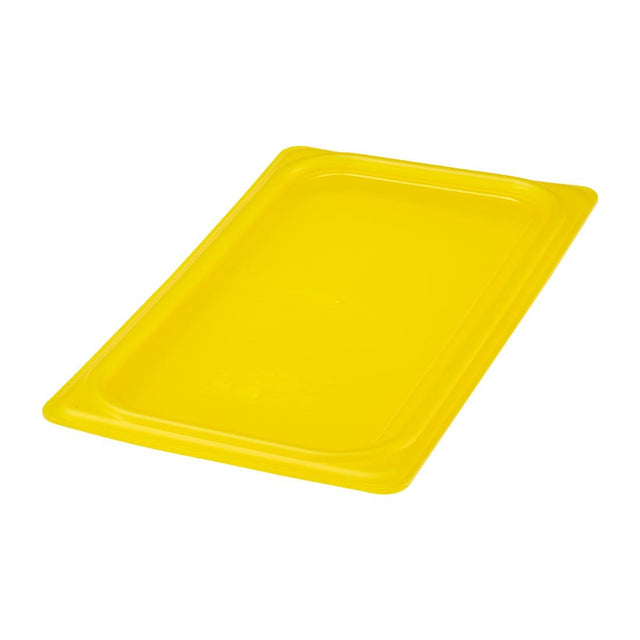 Cambro Safetrak IML Polypropylene Seal Lid Yellow 1/3 GN