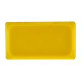 Cambro Safetrak IML Polypropylene Seal Lid Yellow 1/3 GN