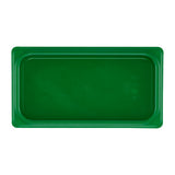 Cambro Safetrak IML Polypropylene Seal Lid Green 1/3 GN