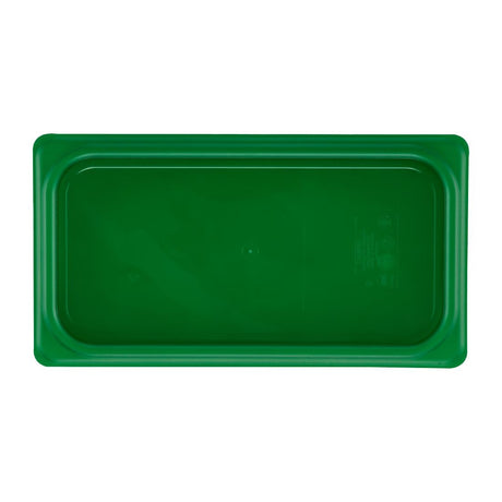 Cambro Safetrak IML Polypropylene Seal Lid Green 1/3 GN