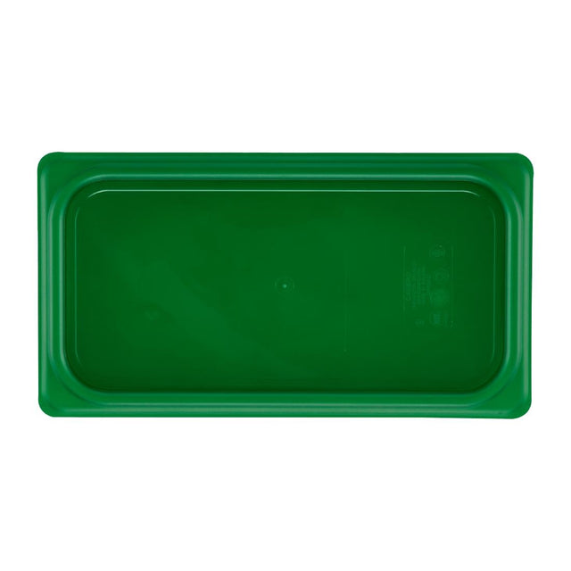 Cambro Safetrak IML Polypropylene Seal Lid Green 1/3 GN