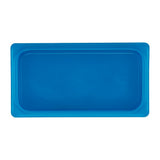 Cambro Safetrak IML Polypropylene Seal Lid Blue 1/3 GN