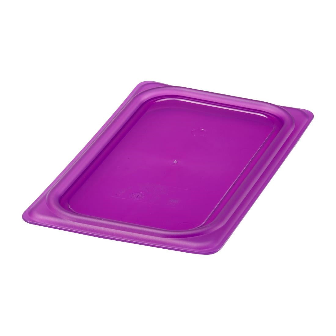 Cambro Safetrak IML Polypropylene Seal Lid Purple 1/4 GN