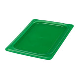 Cambro Safetrak IML Polypropylene Seal Lid Green 1/4 GN