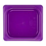 Cambro Safetrak IML Polypropylene Seal Lid Purple 1/6 GN