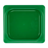 Cambro Safetrak IML Polypropylene Seal Lid Green 1/6 GN