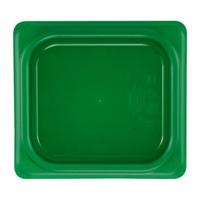 Cambro Safetrak IML Polypropylene Seal Lid Green 1/6 GN