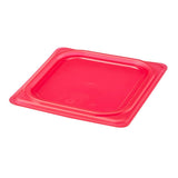 Cambro Safetrak IML Polypropylene Seal Lid Red 1/6 GN