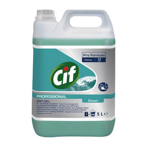 Cif Pro Oxy-Gel All Purpose Cleaner Ocean Fresh 5Ltr (2 Pack)
