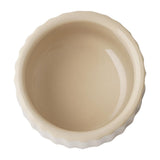 APS THE GRID Porcelain Bowls Sand 45mm (12 Pack)