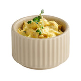 APS THE GRID Porcelain Bowls Sand 60mm (12 Pack)