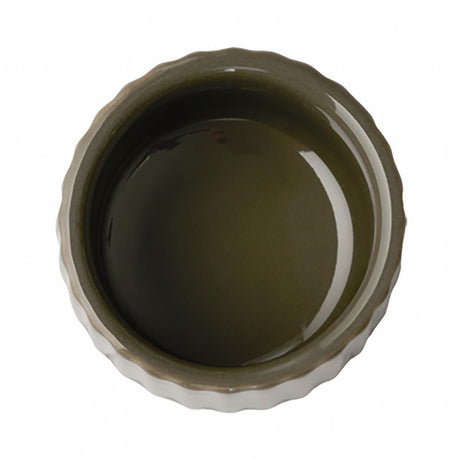 APS THE GRID Porcelain Bowls Brown 45mm (12 Pack)